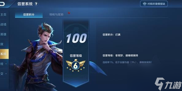 王者榮耀信譽積分怎么恢復-王者榮耀信譽積分恢復方法