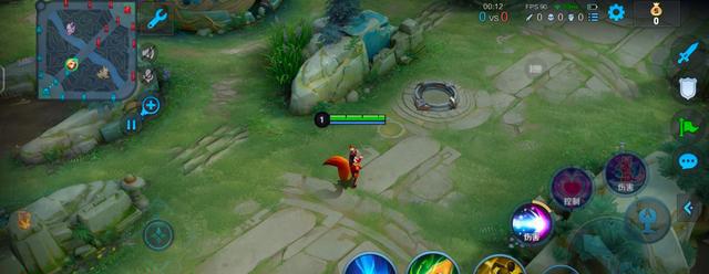 王者榮耀國際版搖桿設置,局內布局超細節