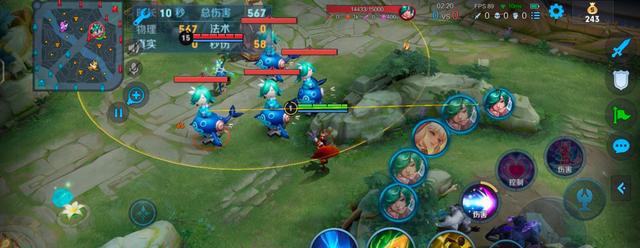 王者榮耀國際版搖桿設置,局內布局超細節